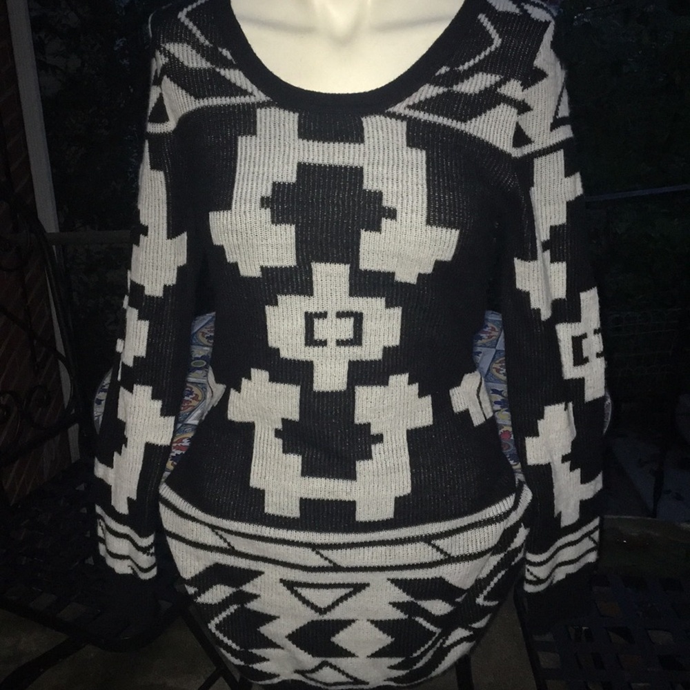 Knitted sweater dress